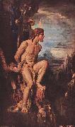 Gustave Moreau Prometheus oil painting artist